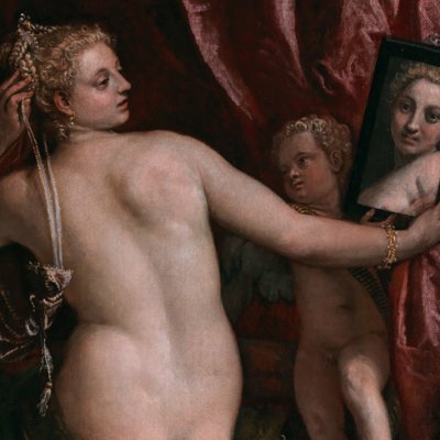 Vénus avec l’Amour tenant un miroir - Véronèse