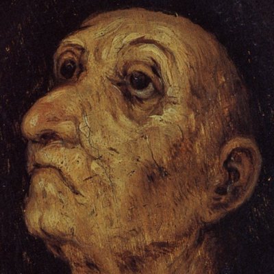 Portrait d’un vieillard - Pieter Brueghel le Jeune