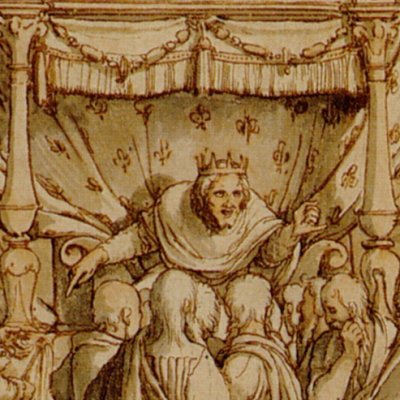 The wrath of Rehoboam - Holbein