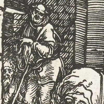 The Adoration of the Magi (Life of the Virgin, fig12) - Dürer
