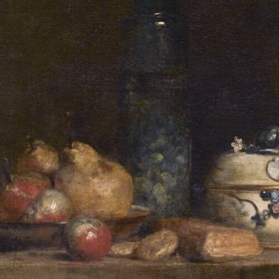 Le bocal d’olives - Chardin