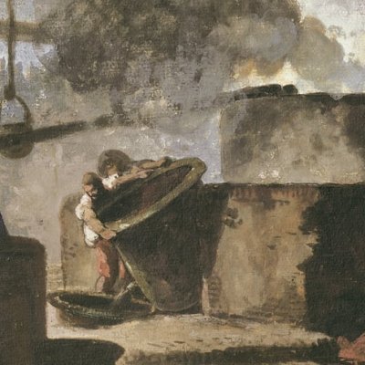 Fabrique de salpêtre à Rome - Durameau