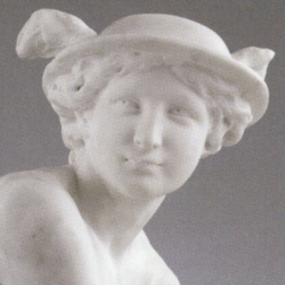 Mercure attachant ses talonnières - Pigalle