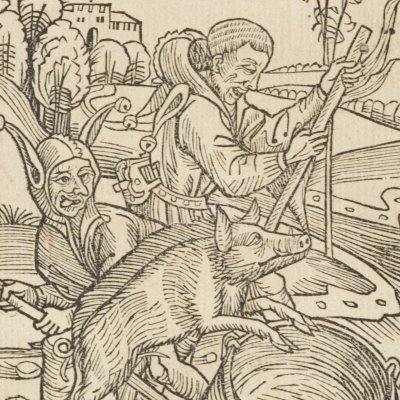 Von guten reten, des bons ministres (Brant, Das Narrenschiff, Bâle, 1494, f4v)