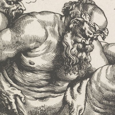 Silène ivre - Christoffel Jegher d’après Pieter P. Rubens
