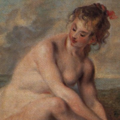 Diane au bain - Watteau