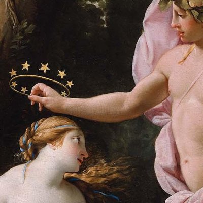 Bacchus and Ariadne - Le Sueur