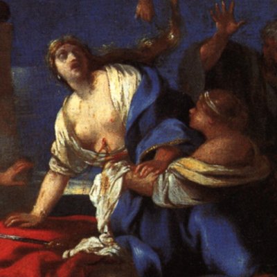 La mort de Didon (esquisse de Béziers) - Sébastien Bourdon