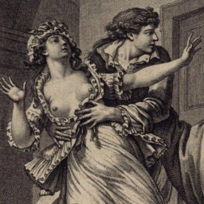 Valmont et la vicomtesse (Les Liaisons dangereuses, 1796 fig7) - Monnet