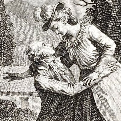 Mme de Tourvel passe le fossé (Liaisons dangereuses, Genève 1792) - Barbier