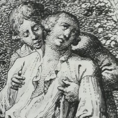 Morden tue Lovelace en duel (Clarisse, Barde/Mérigot 1785 fig21) - Schellenberg