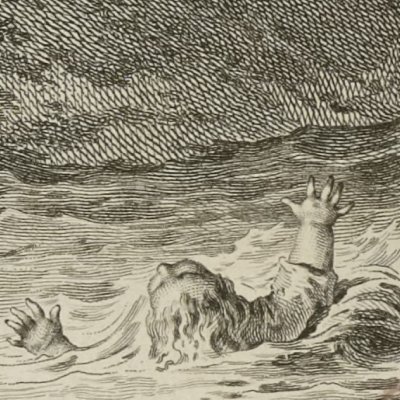 Noyade du fils de Julie (Coll. compl. Londres, t2, 1774, NH fig10) - Moreau