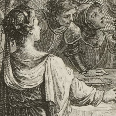 La fontaine de Merlin (Roland furieux Brunet 1776, ch26) - Cipriani
