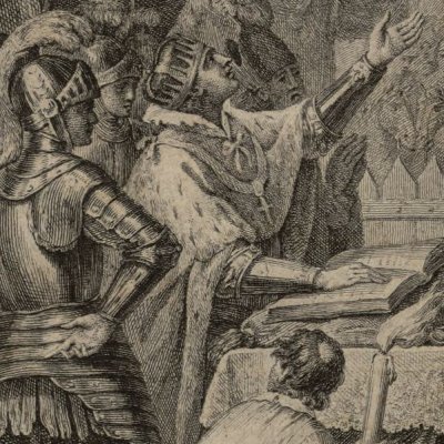 Le serment de Charles (Roland furieux Laporte 1783, ch38) - Cipriani