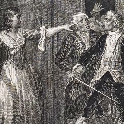 Mme de Merteuil & Prévan (Les Liaisons dangereuses, Londres 1820 fig3) - Dévéria