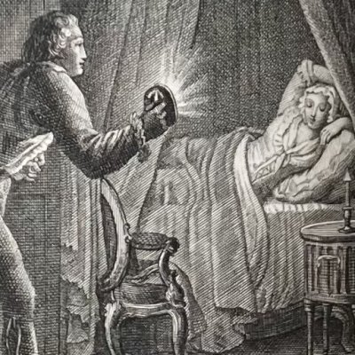 Valmont chez Cécile (Les Liaisons dangereuses, Londres 1820 fig4) - Dévéria
