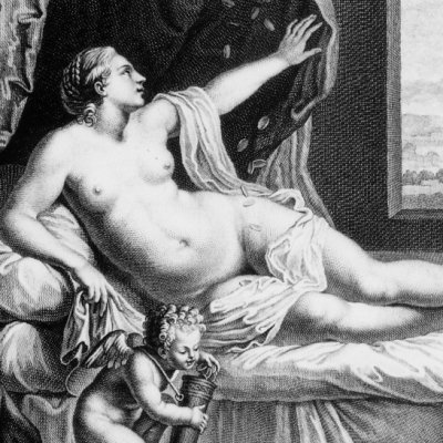 Jupiter & Danaé - d’après Annibal Carrache