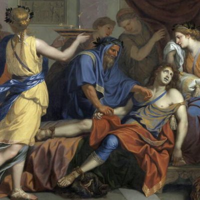 La mort de Méléagre - Le Brun