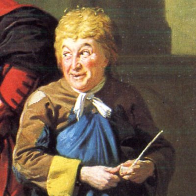 David Garrick avec Burton et Palmer dans l’Alchimiste - Zoffany