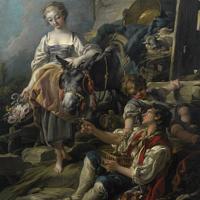 L’offrande à la villageoise - Boucher