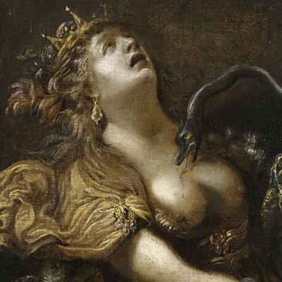Cléopâtre se donnant la mort - Claude Vignon