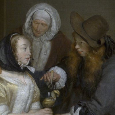 Le Verre de limonade - Terborch