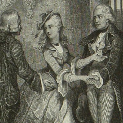 Saint-Preux accueilli à Clarens (Nouv. Héloïse, OC Furne 1837 fig4) - Johannot