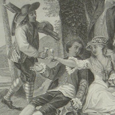 Repas champêtre (Émile, OC Furne 1837 fig5) - Marckl