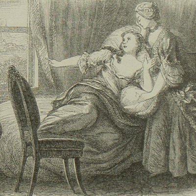 Fièvre de Julie (Nouvelle Héloïse, Barbier 1845 LI27) - Wattier