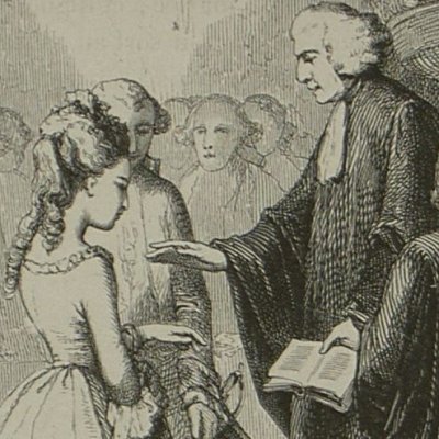 Julie épouse M. de Wolmar (Nouvelle Héloïse, Barbier 1845 fig19) - Johannot