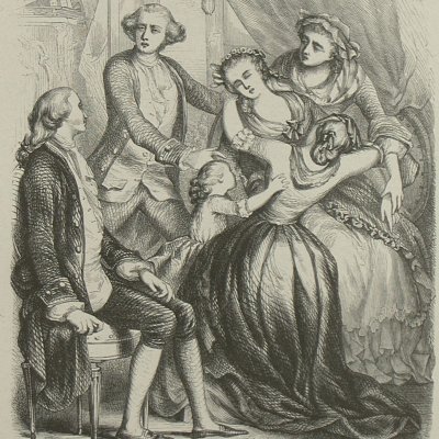 Le retour imprévu de Claire (Nouvelle Héloïse, Barbier fig28) - Pinot