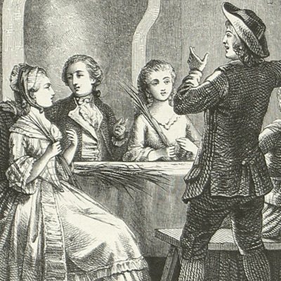 Veillée à Clarens (Nouvelle Héloïse, Barbier 1845 fig29) - Holfeld