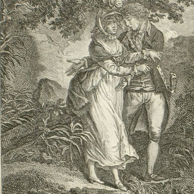 Julie & Saint-Preux à Meillerie (Nouvelle Héloïse, OC 1788 fig6) - Wheatley
