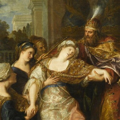 L’Évanouissement d’Esther - Antoine Coypel