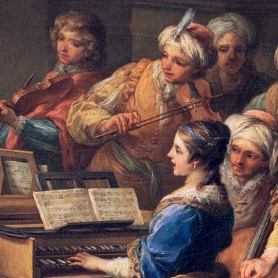 Le Grand Turc donnant un concert à sa maîtresse - Vanloo
