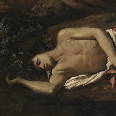 Écho et Narcisse - Poussin