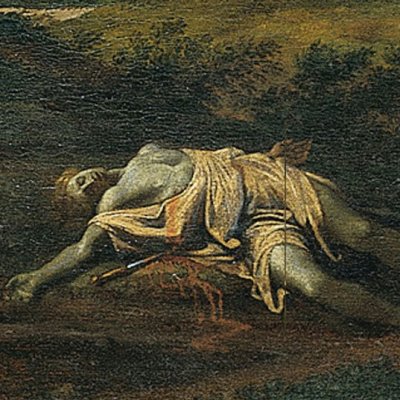 Paysage orageux avec Pyrame et Thisbé - Poussin