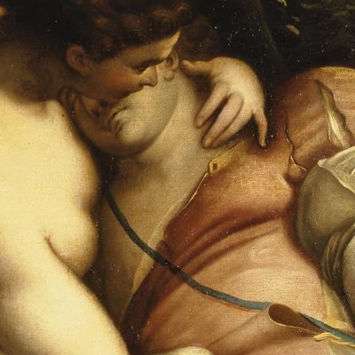 Vénus et Adonis (version de l'Ermitage) - Cambiaso