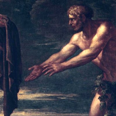 Ulysse et Nausicaa - Salvator Rosa