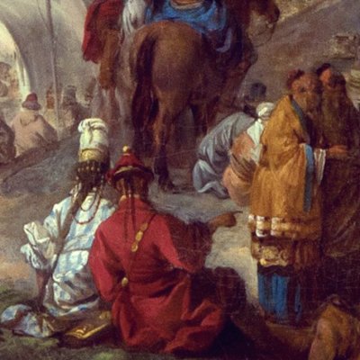 Le Caback ou espèce de guinguette aux environs de Moscou - Leprince