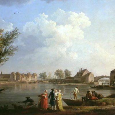 Vue de Nogent-sur-Seine - Vernet