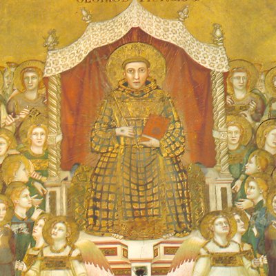 Saint François en gloire - atelier de Giotto