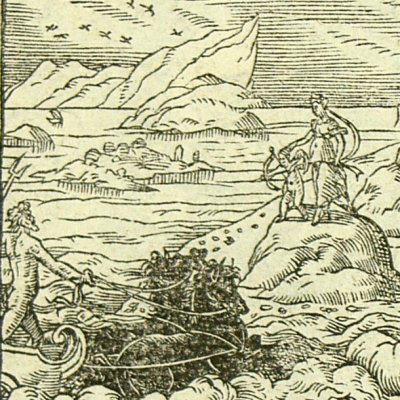 Vénus et Pluton (Métamorphose Lyon 1557) - Bernard Salomon