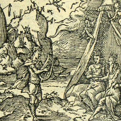 Orphée aux Enfers (Métamorphose Lyon 1557) - Bernard Salomon