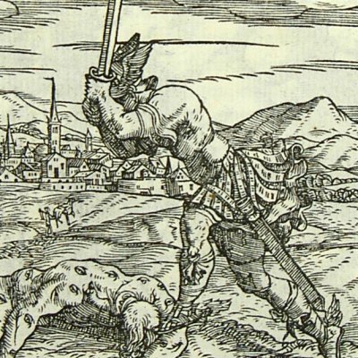 Mercure et Argus (L. Dolce Trasformationi Venise 1553)