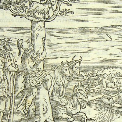 Jason and the Golden Fleece (L. Dolce Trasformationi Venice 1553)