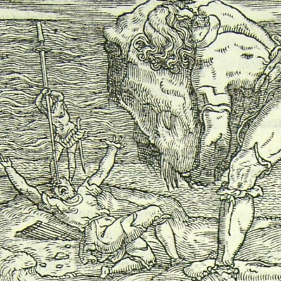 Ulysse et Polyphème (L. Dolce Trasformationi Venise 1553)