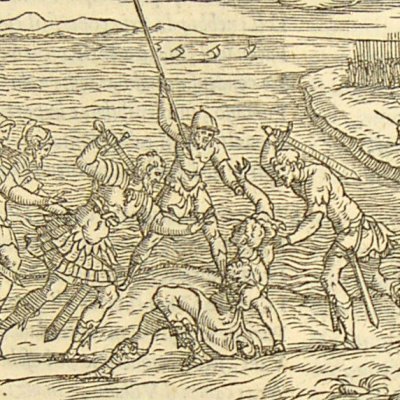 Homme attaqué ? (L. Dolce Trasformationi Venise 1553)
