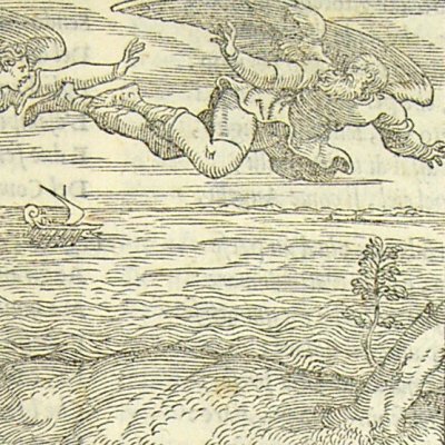 Dédale et Icare (L. Dolce Trasformationi Venise 1553)