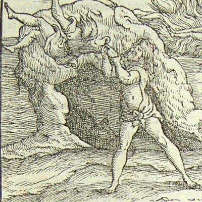 Hercule et Lichas (L. Dolce Trasformationi Venise 1553)